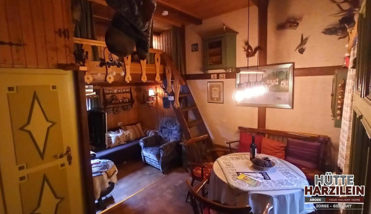 Arode Huette Harzilein - Romantic Tiny House On The Edge Of The Forest Zorge Luaran gambar