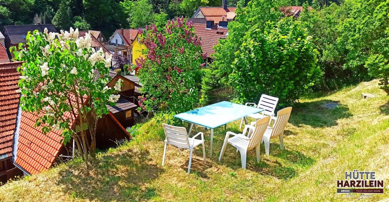 Arode Huette Harzilein - Romantic Tiny House On The Edge Of The Forest Zorge Luaran gambar