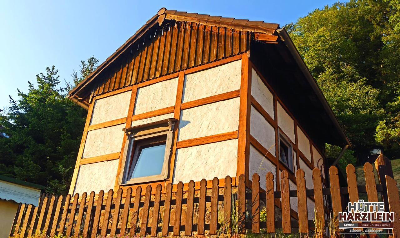 Arode Huette Harzilein - Romantic Tiny House On The Edge Of The Forest Zorge Luaran gambar