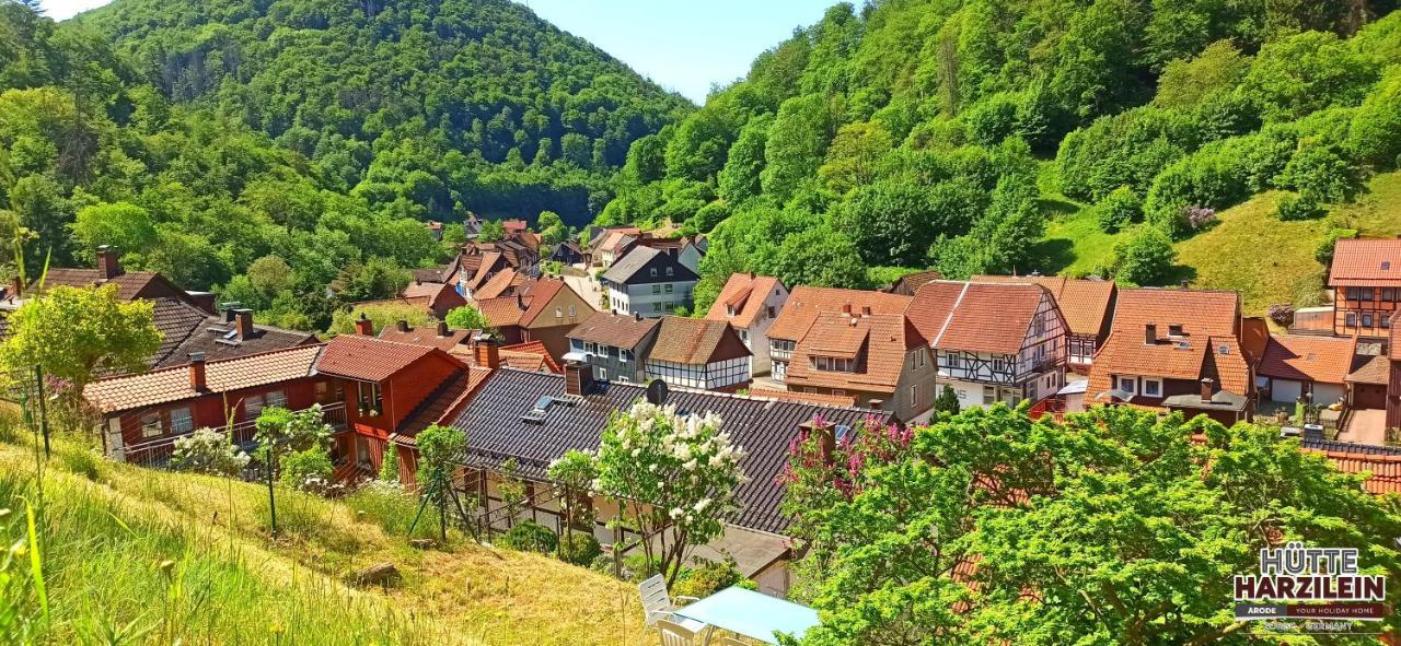 Arode Huette Harzilein - Romantic Tiny House On The Edge Of The Forest Zorge Luaran gambar